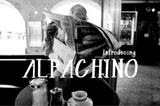 Alpachino Font for Creative Publishing