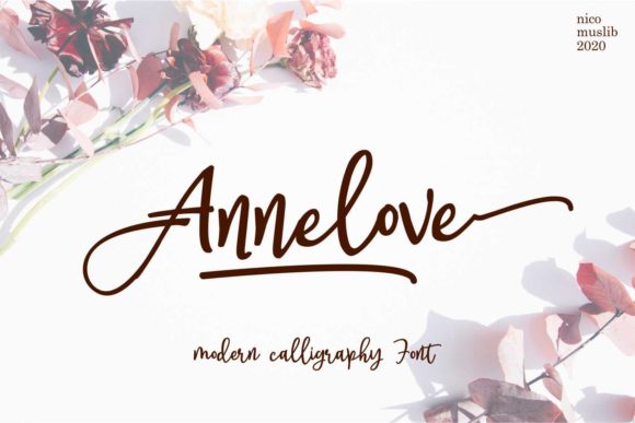 Annelove Font for Creative Projects