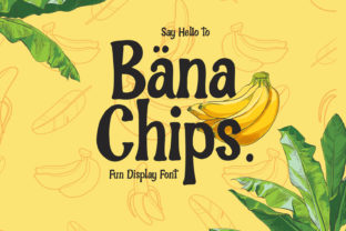 Bana Chips Font for Elegant Web Design