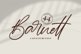 Barnett Font: Elegant Script for Designers
