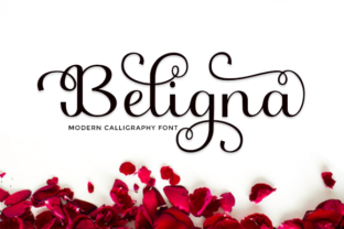 Beligna Font: Elegant Handwritten Style