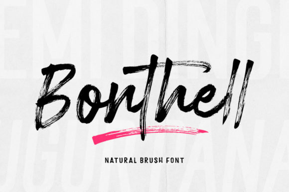 Bonthell Font Review