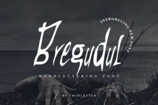 Bregudul Font for Spooky Web Design