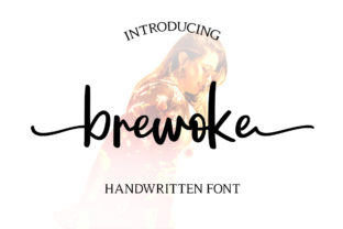 Brewoke Font: Bold Script for Digital Campaigns
