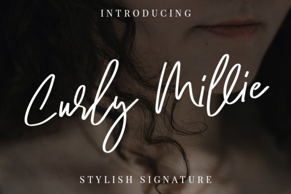 Curly Millie Font for Business Branding