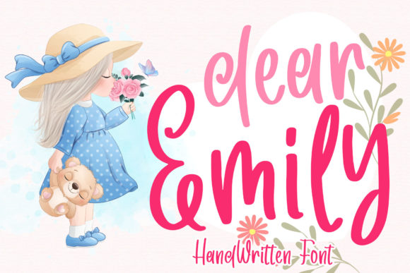 Dear Emily Font for Creative Projects