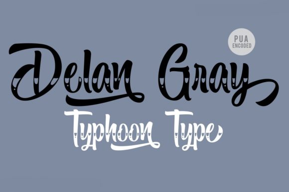 Delan Gray Font for Creative Projects