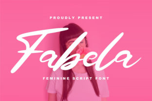 Fabela: A Cute Handwritten Font for Small Business Branding