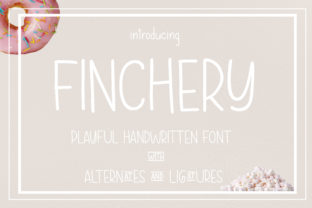 Finchery Font: Playful Handwritten Style