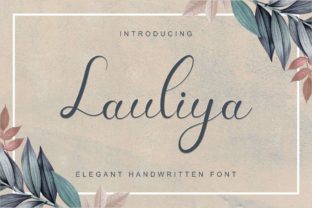 Lauliya: A Sweet Handwritten Font