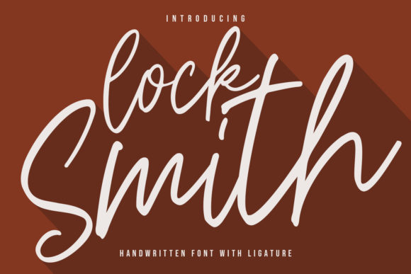 Locksmith Font for Business Branding