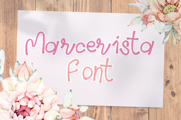 Marcerista: A Sweet Handwritten Font