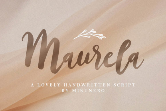 Maurela: Elegant Handwritten Font