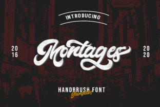 Montages Font for Creative Projects
