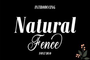 Natural Fence Font