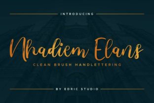 Nhadiem Elans Font for Elegant Branding