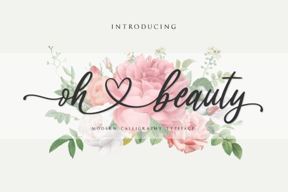 Oh Beauty Font for Creative Projects