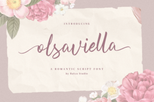 Olsaviella Font for Creative Projects