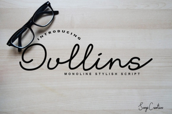 Oullins Font for Creative Campaigns