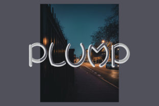 Plump: A Friendly Font for Web Design