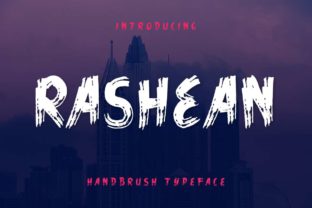 Rashean: A Handwritten Font for Creative Campaigns