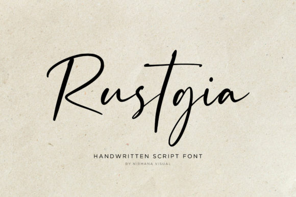 Rustgia: A Font for Timeless Branding