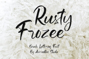 Rusty Frozee Font Review