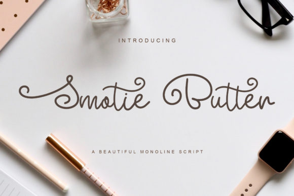 Smotie Butter Font Review