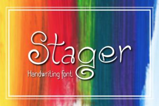 Stager Font for Creative Brands