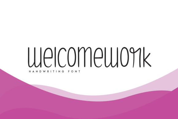 Welcomework Font for Creative Makers