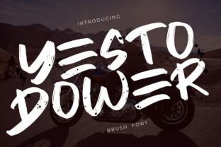 Yesto Dower Font for Business Branding